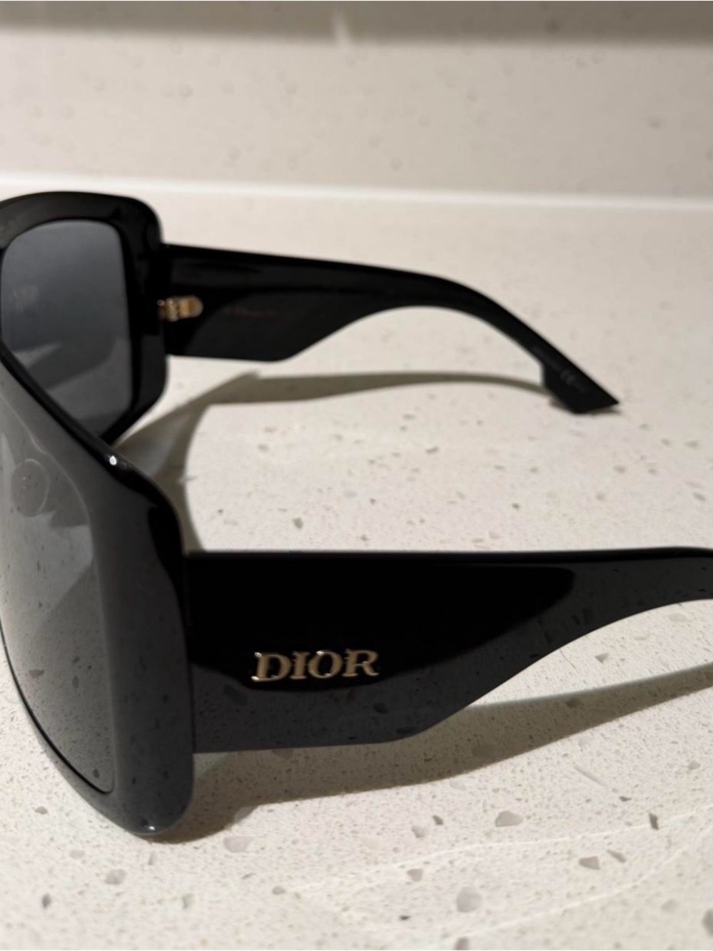 Christian Dior Women's DiorSoLight1 8079O Black Sunglasses 60mm - Picture 3 of 5